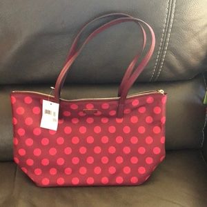 Kate spade polka dot blackberry bag